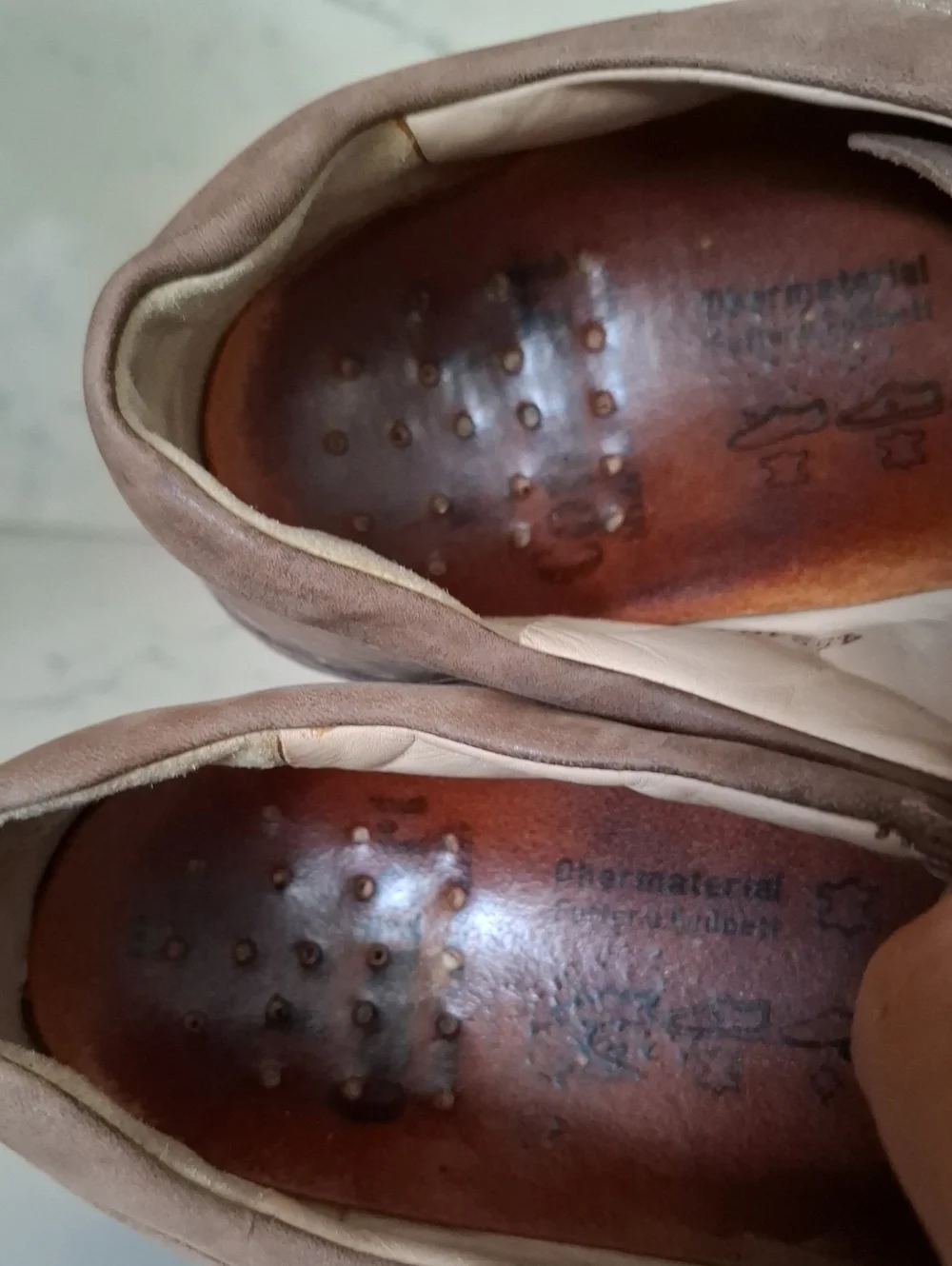 Finn Comfort Comfortable Men's Brown Lace-Up Casual Shoes